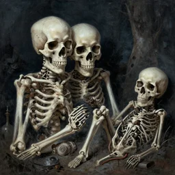 Porque los muertos de la materia, sea cual sea su condición, todos vuelven a la vida