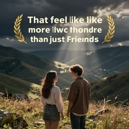 that i feel like we're more than just friends, music video screenshot