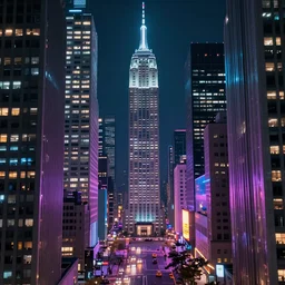 a photo of 8k cyberpunk new york, cinematic lighting, trending on artstation, 4k, hyperrealistic, focused, extreme details, unreal engine 5, cinematic, masterpiece