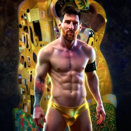 glowwave portrait of messi from borderlands 3, au naturel, hyper detailed, digital art, trending in artstation, cinematic lighting, studio quality, smooth render, unreal engine 5 rendered, octane rendered, art style by klimt and nixeu and ian sprigger and wlop and krenz cushart.