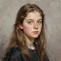 A hyperdetailed digital oil portrait painting of a young Bibi Andersson in the style of Guy Denning and Ruan Jia. Trending on ArtStation and DeviantArt. Digital art.