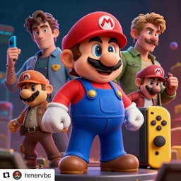 insanely detailed. instagram photo, kodak portra. by wlop, ilya kuvshinov, krenz cushart, greg rutkowski, pixiv. zbrush sculpt, octane, maya, houdini, vfx. super mario world on nintendo switch. cinematic dramatic atmosphere, sharp focus, volumetric lighting.