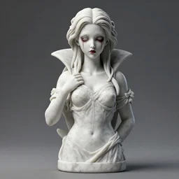girl, hiroyuki takahashi style, horror style, vampire style, marble statue style, 3 d perfect render style, marble statue style, 3 d perfect render style, marble statue style, 3 d perfect render style