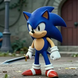 sonic the hedgehog in evil dead 2 ( 1 9 8 7 ), on film