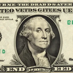 a dollar bill with the face of ian mckellen instead of george washington