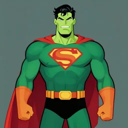 weed man, super hero, marvel comics, flat shading, hyper detailed, comic book style, trending on art station