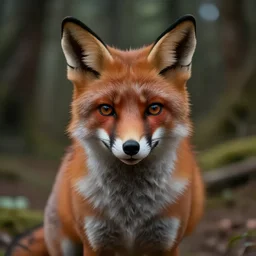 a film still portrait of a fox rogue, finely detailed features, cinematic lighting, perfect art, brian jacques redwall woodland, forest, intricate, artstation, trending on pixiv fanbox, painted by brian jacques greg rutkowski, studio ghibli, fantasy, 4 k
