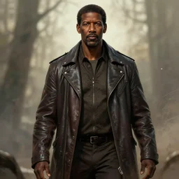 denzel washington as a dnd character fantasy art.