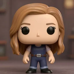 a funko pop of rachel berry from glee as played by lea michele
