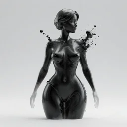 3 d pyro liquid simulation render, black ink, octane render, xparticles, abstract female bodies, intricate details, female face covered in white blanket, white carved abstract sculpture, amethyst mineral quartz sculpt, swirly curls, abstract white fluid, golden edges and fractals, wasili kandinski, artstation, render, cinema 4 d, art noveau fresco, liquid acrylic painting
