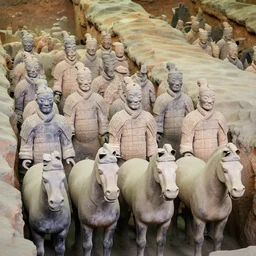 terracotta warriors and horses