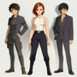 concept art of emma watson as a persona character, 4k character illustration by shigenori soejima and masayoshi suto
