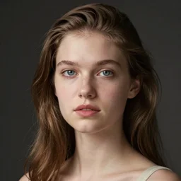 Portrait of the computer's idea of the perfect human, realism