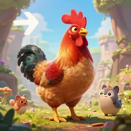 epic professional digital art of ⏩ 🐓 🔪 😻, best on artstation, breathtaking, epic, stunning, gorgeous, much detail, much wow, cgsociety, wlop, pixiv, behance, deviantart, masterpiece, UHD, 8K