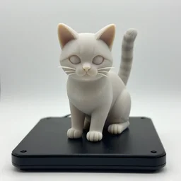 printing a kitten in 3d printer