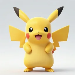 A full portrait photo of raichu pokemon, f/22, 35mm, 2700K, lighting, perfect faces, award winning photography.