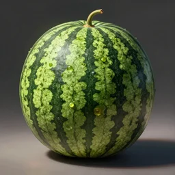 mutant watermelon, artstation, ultradetailed, digital Painting, by James gurney and Pipilotti Rist