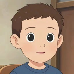 cute anime portrait of mark Zuckerberg, 4k,