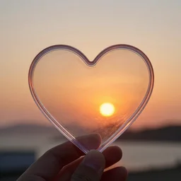 a plastic fantastic lover enjoys sunset