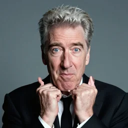 david lynch looking stupid