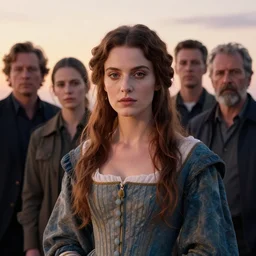 photographic portrait of a stunningly beautiful renaissance pre raphaelite female in soft dreamy light at sunset, contemporary fashion shoot, by edward robert hughes, annie leibovitz and steve mccurry, david lazar, jimmy nelsson, breathtaking, 8 k resolution, extremely detailed, beautiful, establishing shot, artistic, hyperrealistic, beautiful face, octane render