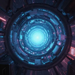 inter dimension portal, style artstation, style greg rutkowsk, ciberpunk, comic art book, biopunk, octane render, unreal engine 6, epic game graphics
