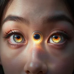 when you free your eyes, eternal prize,, highly detailed vfx, cinematic, volumetric lighting,
