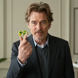 willem dafoe in salad fingers style