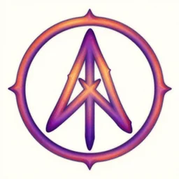Occult Sigil of Awakening. Behance. Colorful.