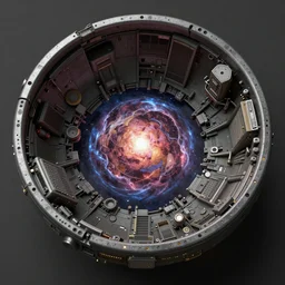 corrupted universe [ within bowl ]!!!, trending on artstation, cgsociety, [ overhead view ]!!, 4 k quality, intricately defined, professional photography, complexly detailed, polycount
