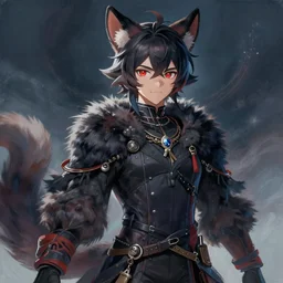 vtuber in furry costume, dark colors, acrilic paint, brush paint, heavenly atmosphere, paint, ultra detailed, beautiful image, resolution, artstation