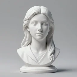 3D resin miniature sculpture by Luo Li Rong, white woman, prefect symmetrical  face, academic art, realistic,  8K, Introduction factory photo, Product Introduction Photo, Hyperrealism. Subsurface scattering, raytracing, Octane Render, Zbrush, simple background