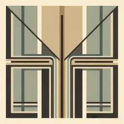 ( ( ( ( ( 1 9 5 0 s retro art deco geometric designs. muted colors. ) ) ) ) ) by jean - baptiste monge!!!!!!!!!!!!!!!!!!!!!!!!!!!!!!