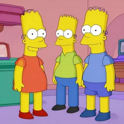 simpsons in anime