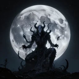 a living eldritch horror moon