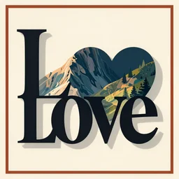love by cinematic illustration artists, blunt borders, rule of thirds