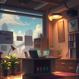photo cartoon illustration comic manga painting of office environement : 6 fantasy environement, digital painting, volumetric lighting by feng zhu, 3 d alejandro alvarez alena aenami artworks in 4 k beeple, by thomas kinkade hearstone league of legends dofus overwatch