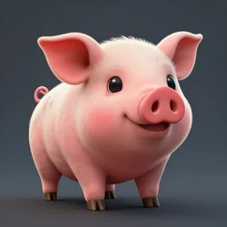 a alien pig from half - life, digital art