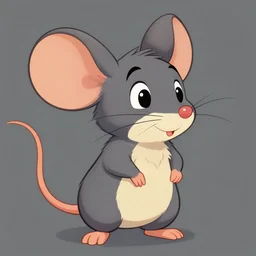 beautiful detailed character design of a cartoon mouse, tlk, tlk profile pic. deviantart adoptable, style of maple story and zootopia, portrait studio lighting by jessica rossier and brian froud in the style of disney, artstation deviantart alphonse mucha