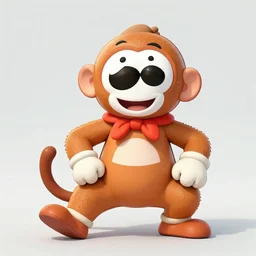 pringles the rich travelling demon monkey clown who loves bringing happiness and joy wherever he goes despite his demonic nature