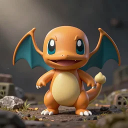 A funko pop of Charmander