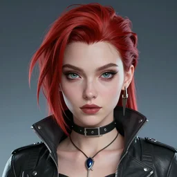 triss merigold as a cyberpunk princess, portrait, closeup, digital art, by wlop, by artgerm