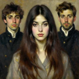 a stunning masterful portrait of a confident arab woman with perfect hair by andrew wyeth, john singer sargent, and norman rockwell, natural light, oil painting, ethereal, wong kar wai, strong brushwork