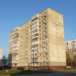 post Soviet apartment blocks