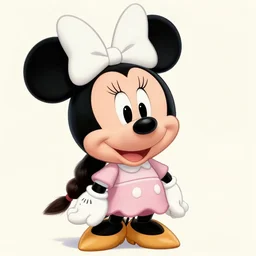 Minnie Mouse as a human! young woman