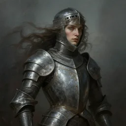 esoteric knight in armor with sword!! murky lighting, wind blowing, bust portrait, fairytale, physical mental perfection, 3 / 4 camera angle! intricate, romanticism, highly detailed, biblical divine holy perfection!! digital painting, artstation, concept art, smooth, sharp focus, by artgerm and greg rutkowski and alphonse mucha