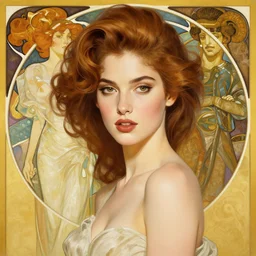 modern woman | hyperrealistic | digital painting | trending on artstation | pinup portrait | clean | illustration | Unreal Engine 5 | 8k resolution | by Greg Rutkowski Alphonse Mucha Gustav Klimt and Mel Ramos
