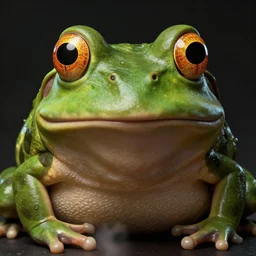 hyperrealistic mixed media image of info wars alex jones looks like a ( ( ( ( bullfrog ) ) ) ), stunning 3 d render inspired art by xiang duan and thomas eakes and greg rutkowski, perfect facial symmetry, hyper realistic texture, dim volumetric cinematic lighting, 8 k octane render, post - processing, masterpiece,
