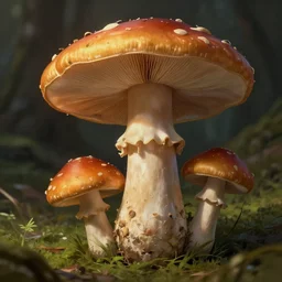 lenin is a mushroom, highly detailed, digital painting, artstation, concept art, sharp focus, cinematic lighting, illustration
