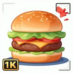 🍔 ↗️ 💣 ⏩ 🏗 4k digital Illustration